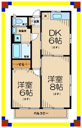 メゾングリシーヌ　Ｃ棟の物件間取画像